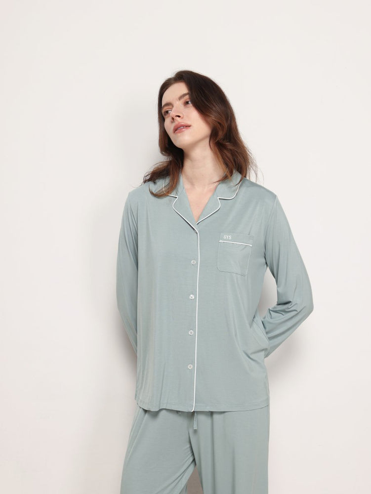 
                  
                    GYS Premium™ Bamboo Stretch - Knit Long Sleeve Pajama Set - GYS
                  
                