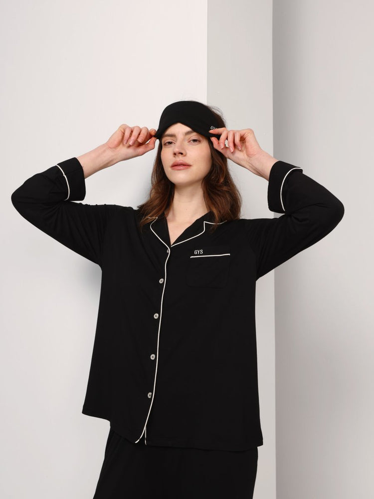 
                  
                    GYS Premium™ Bamboo Stretch - Knit Long Sleeve Pajama Set - GYS
                  
                