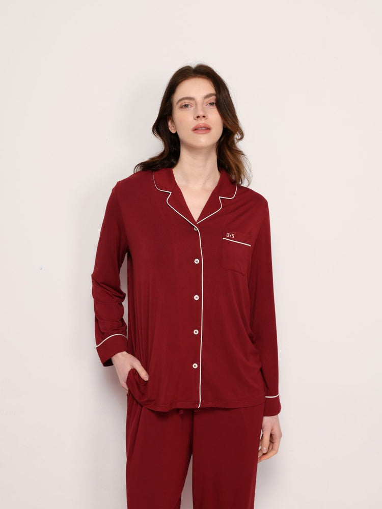 
                  
                    GYS Premium™ Bamboo Stretch - Knit Long Sleeve Pajama Set - GYS
                  
                