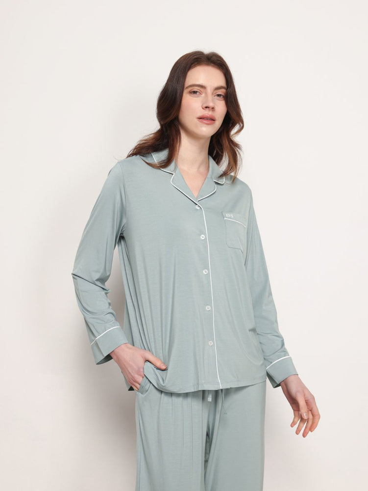 
                  
                    GYS Premium™ Bamboo Stretch - Knit Long Sleeve Pajama Set - GYS
                  
                