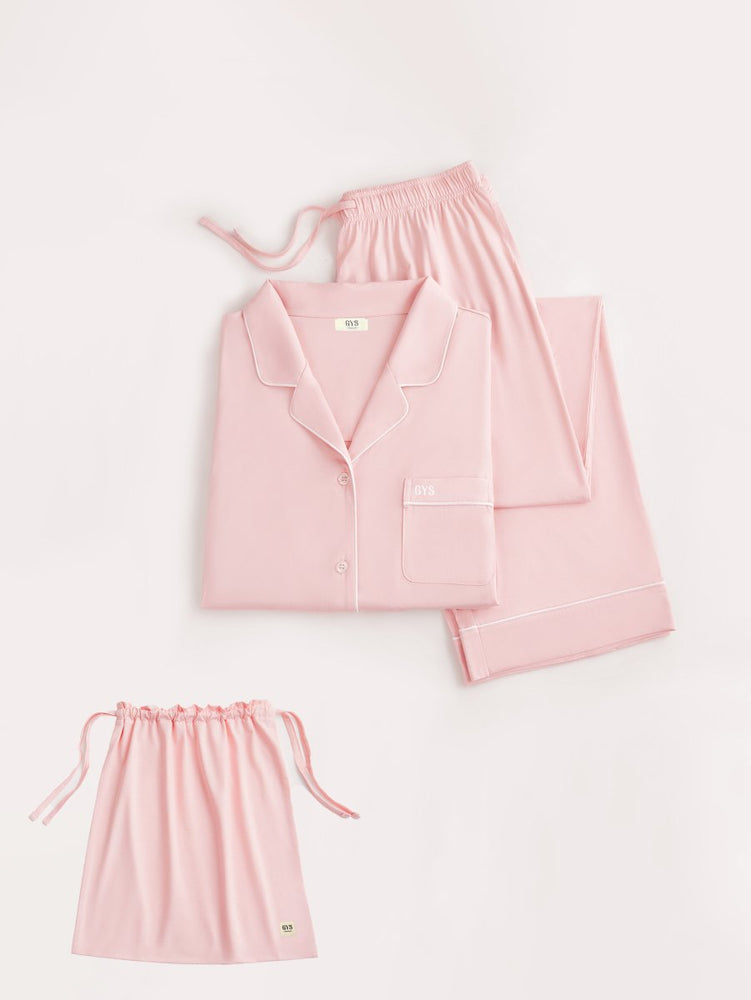 
                  
                    GYS Premium™ Bamboo Stretch - Knit Long Sleeve Pajama Set - GYS
                  
                