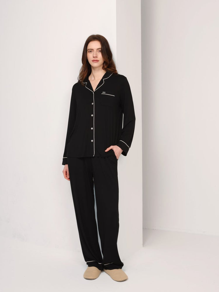 
                  
                    GYS Premium™ Bamboo Stretch - Knit Long Sleeve Pajama Set - GYS
                  
                