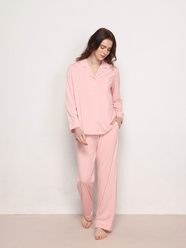 
                  
                    GYS Premium™ Bamboo Stretch - Knit Long Sleeve Pajama Set - GYS
                  
                